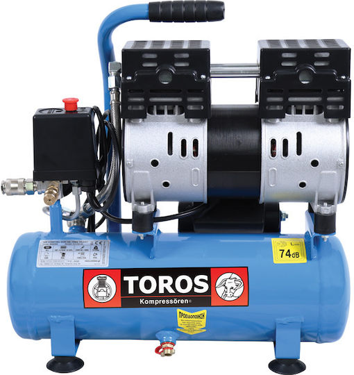 Toros Oilfree Air Compressors 74dB with Power 1hp 602086