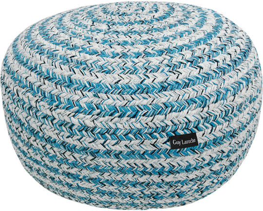 Табуретка Ottoman Синя 50x50x25см