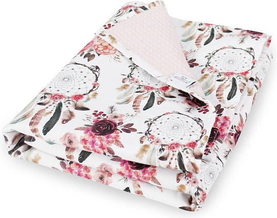 Matex Pătură Pepinieră Swaddling pături 100% bumbac Roz 75x100cm