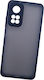Naxius Rubber Frame Back Cover Μαύρο (Xiaomi Mi 10T / Mi 10T ProOnePlus 10T)