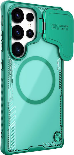 Samsung Galaxy S25 Ultra Case Armored Nillkin Icelade Prop Magsafe Green