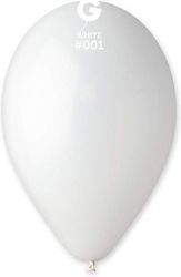 Άσπρο Λάτεξ Μπαλόνι 31"/79cm