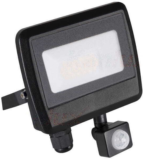 Kanlux Rezistent la apă Proiector LED 20W Alb Natural 4000K cu Senzor de Mișcare IP44