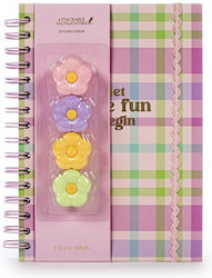 Tri-Coastal Design Notebook with Rubber Band Fu...