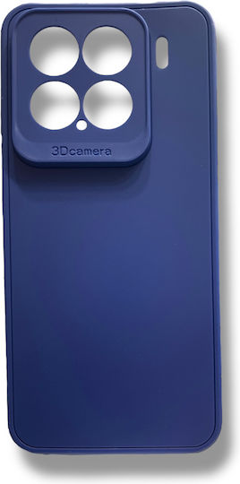 Matte blaue Silikon-Rückabdeckung für Xiaomi 15