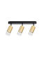 Eko Light Dreifach Spot mit Fassung GU10 in Gold Farbe