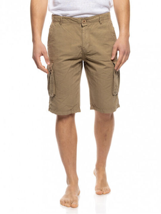 Herrenshorts Cargo Dk Beige