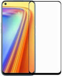 Full Face Tempered Glass Μαύρο (Realme 7 Pro)