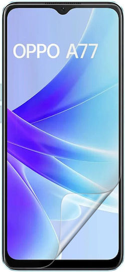 Full Glue Full Face Tempered Glass Black (Oppo A77)