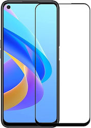 Vollflächig gehärtetes Glas Schwarz (Oppo A76) Vollflächig gehärtetes Glas Schwarz (Oppo A76)