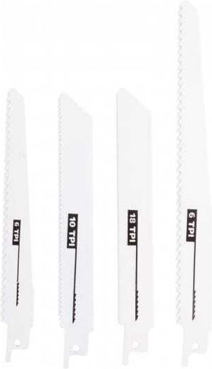 Reciprocating Saw Blades 4 Pieces Wood Metal