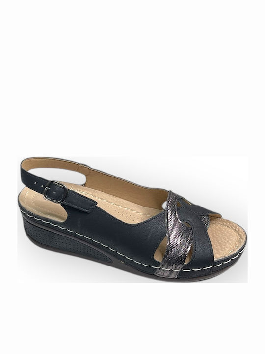 Anatomic Women's Platform Shoes Black