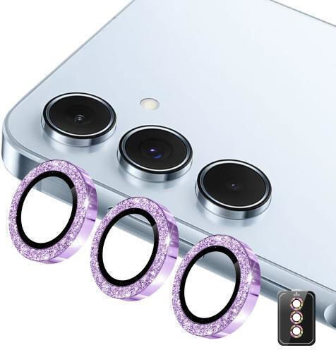 Enkay Hat-prince Протектор за камера Закалено стъкло Purple за Samsung Galaxy A16