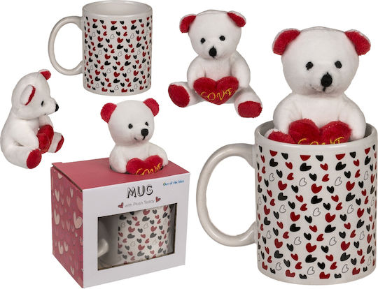 ArteLibre Mug Ceramic Red 380ml