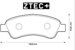 Bremsbelag Em.cit.be C2 3 4 Nxs 1007206 Corf Bremsbelag Em.cit.be C2 3 4 Nxs 1007206 Corf