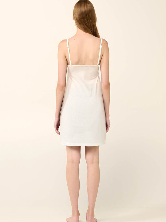 Vamp Summer Women's Nightdress Cream