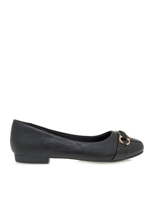 Damen Ballerinas Schwarz