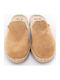 Flat Mules σε Μπεζ Χρώμα