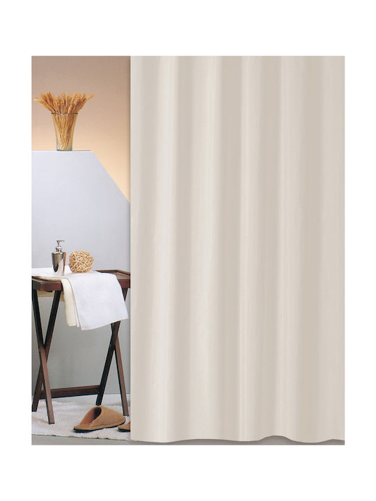 San Lorentzo Κουρτίνα Μπάνιου 240x180cm Μπεζ