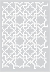 Stencil Τεχνοτροπίας Διακόσμηση Τοίχου 53x78cm Novacolor Infinity Trellis Nc6334