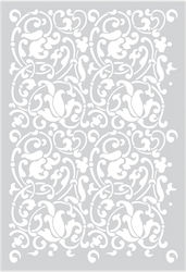 Stencil Τεχνοτροπίας Διακόσμηση Τοίχου 53x79cm Novacolor Jameela Vine Nc6260