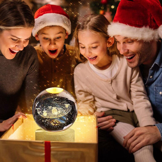 Φωτιστικό Σφαίρα LED Θερμό Λευκό Crystal Ball