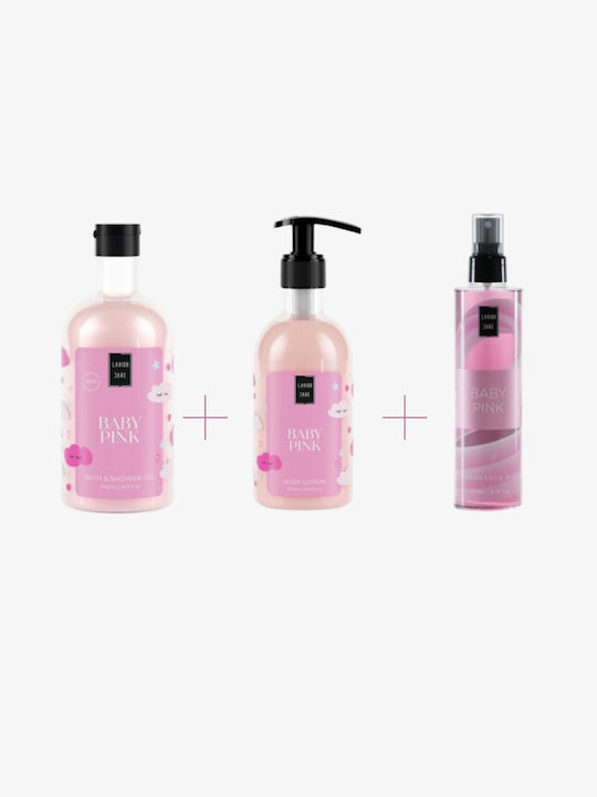 Baby Pink Σετ Περιποίησης για Καθαρισμό Σώματος