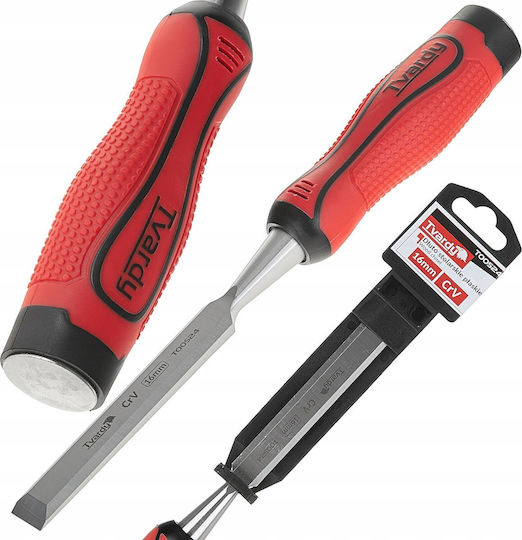 Tvardy Meißel Breite 16mm mit Hölzernes Griff Set 1Stück