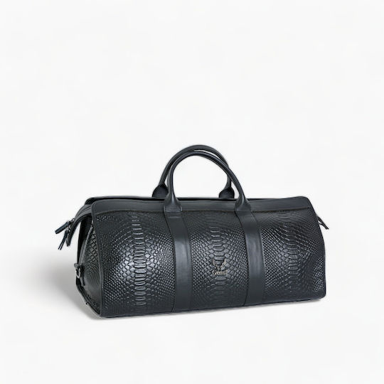 Travel Bag Geantă de voiaj Negru din Piele
