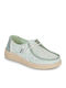 Women's Moccasins in Green Color