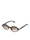 Furla Women's Sunglasses with Brown Tartaruga Plastic Frame and Brown Gradient Lens SFU972 02BL