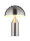 Globo Lighting Metal Table Lamp for E27 Socket with Silver Shade and Base