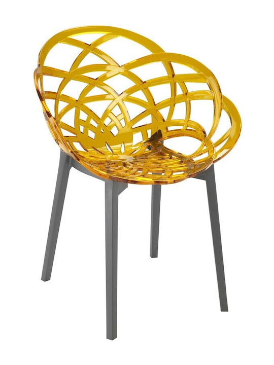 Outdoor Chair Polypropylene Flora-pp Large Oran...
