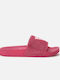Damen-Flip-Flops - Hausschuhe in Fuchsie Farbe
