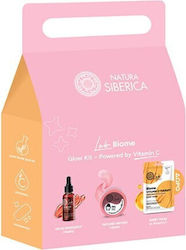 Natura Siberica Lab Biome Glow Kit - Powered by Vitamin C Hautpflegeset für Aufhellung Natura Siberica Lab Biome Glow Kit - Powered by Vitamin C Hautpflegeset für Aufhellung