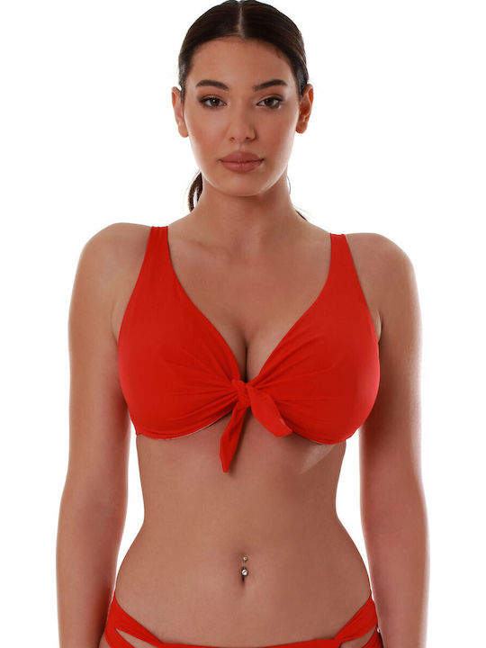Bluepoint Bikini Σουτιέν E Cup Κόκκινο