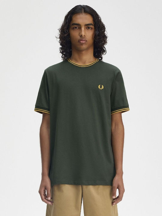 T-shirt Short Sleeves Fred Perry Twin Tipped T-...