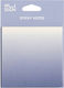 Deli Nusign Sticky Note Pads 74x74mm 60 Sheets Ombre Purple