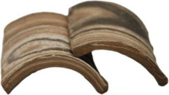 Ceramic Nature Fish Shelter Mix Color Extra Small