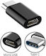 Μετατροπέας micro USB / USB-C female σε micro USB / USB-C female 1τμχ