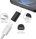 Μετατροπέας USB-C / Lightning female σε USB-C / Lightning female 1τμχ