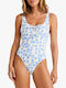Cool Tide One Piece Swimsuit Light Blue