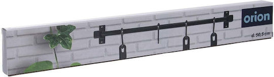 Orion Wall Metal Shelf 50.5cm Black