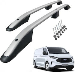 Omtec Παραλληλες Μπαρες Οροφης Αλουμινιου Elegance L1 Ford Tourneo Custom 2023+ Μεγιστο Βαρος Φορτιου 75kg Omtec 2 Tem 2659930/om