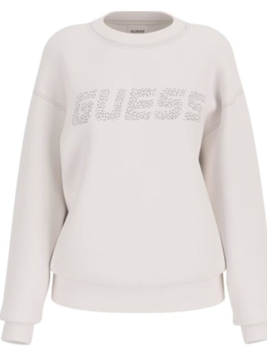 Guess Women's Sweatshirt Ecru