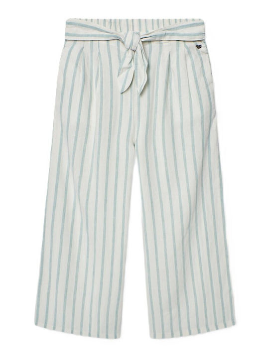 Pantalon Larg din Material Textil pentru Copii Veraman