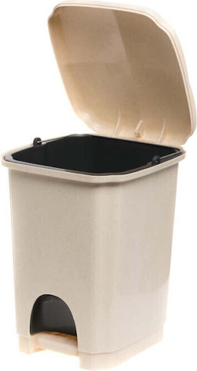 Cyclops Kunststoff Badezimmer Mülleimer 7Es Beige