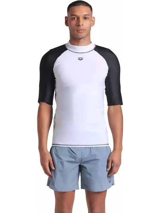 Arena Rash Vest Men's Short Sleeve Sun Protecti...