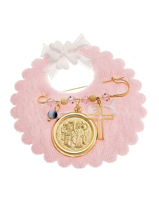 Senza Child Safety Pin made of Gold Plated Silv...
