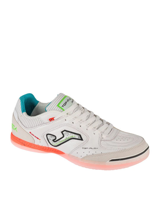 Joma Top Flex Ποδοσφαιρικά Παπούτσια Σάλας IN Μπεζ